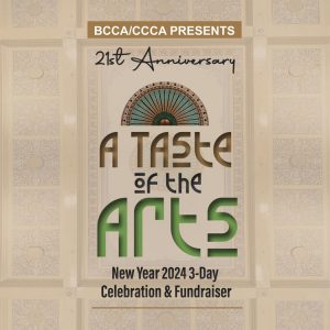 BCCA/CCCA 21st Anniversary New Year 2024 3-Day Celebration & Fundraiser - Square Banner